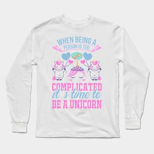 Magical Unicorn Long Sleeve T-Shirt